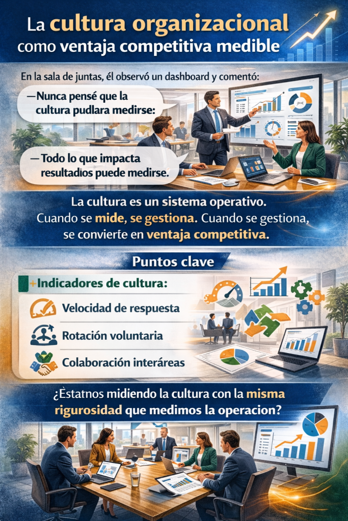 La cultura define la velocidad de una organización.