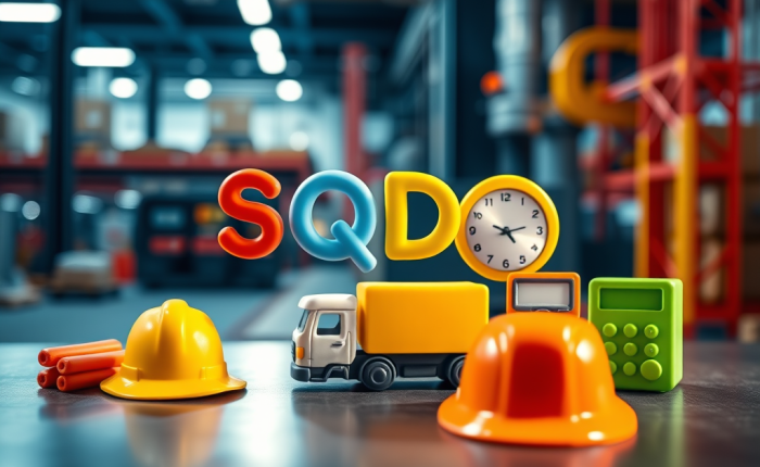 SQDC + sostenibilidad industrial: El sistema que usan las plantas actualmente para reducir scrap, costos y&nbsp;riesgos.